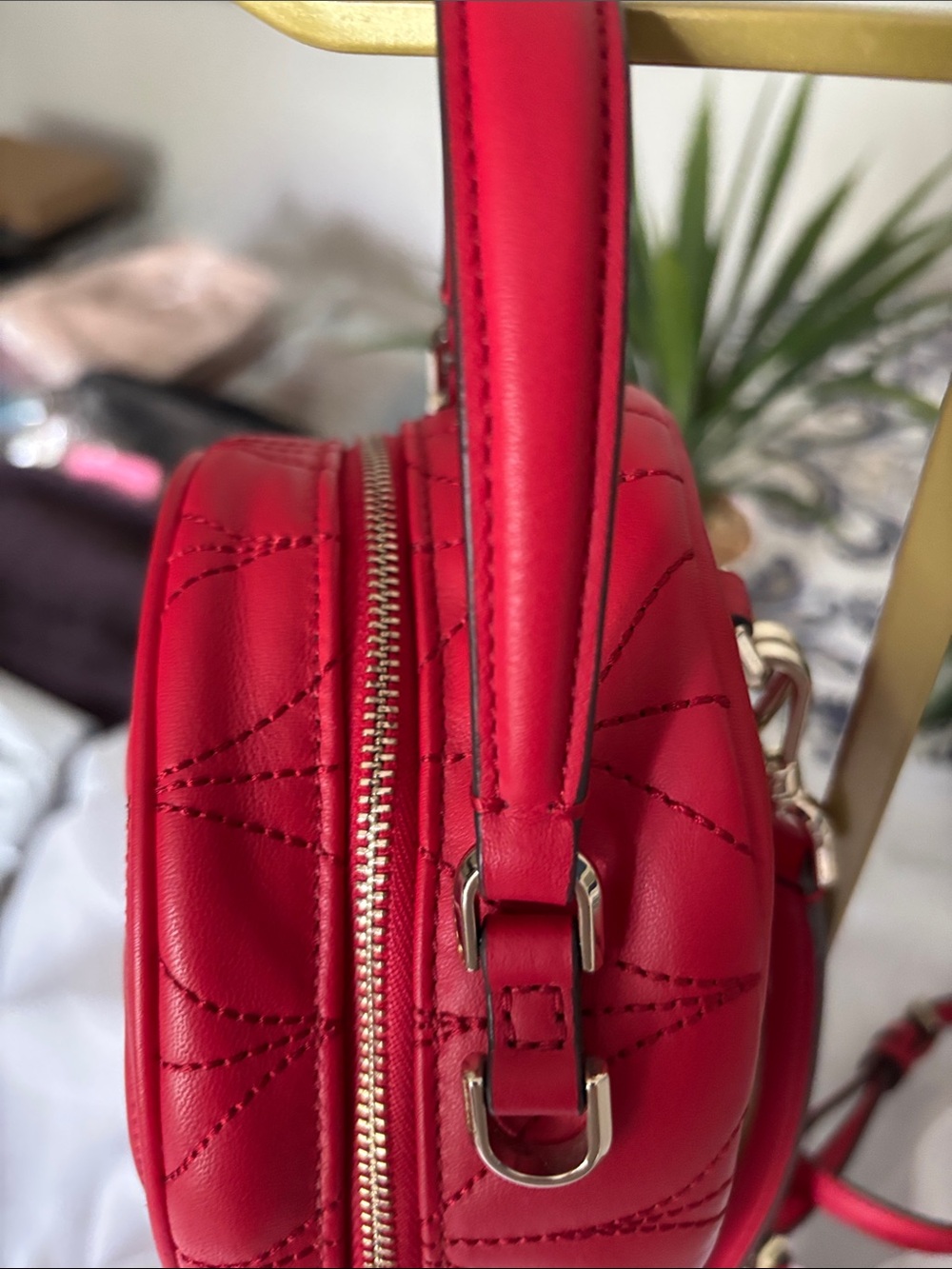 Kate Spade Red Briar Lane Quilted Mini Backpack - Picture 7 of 14